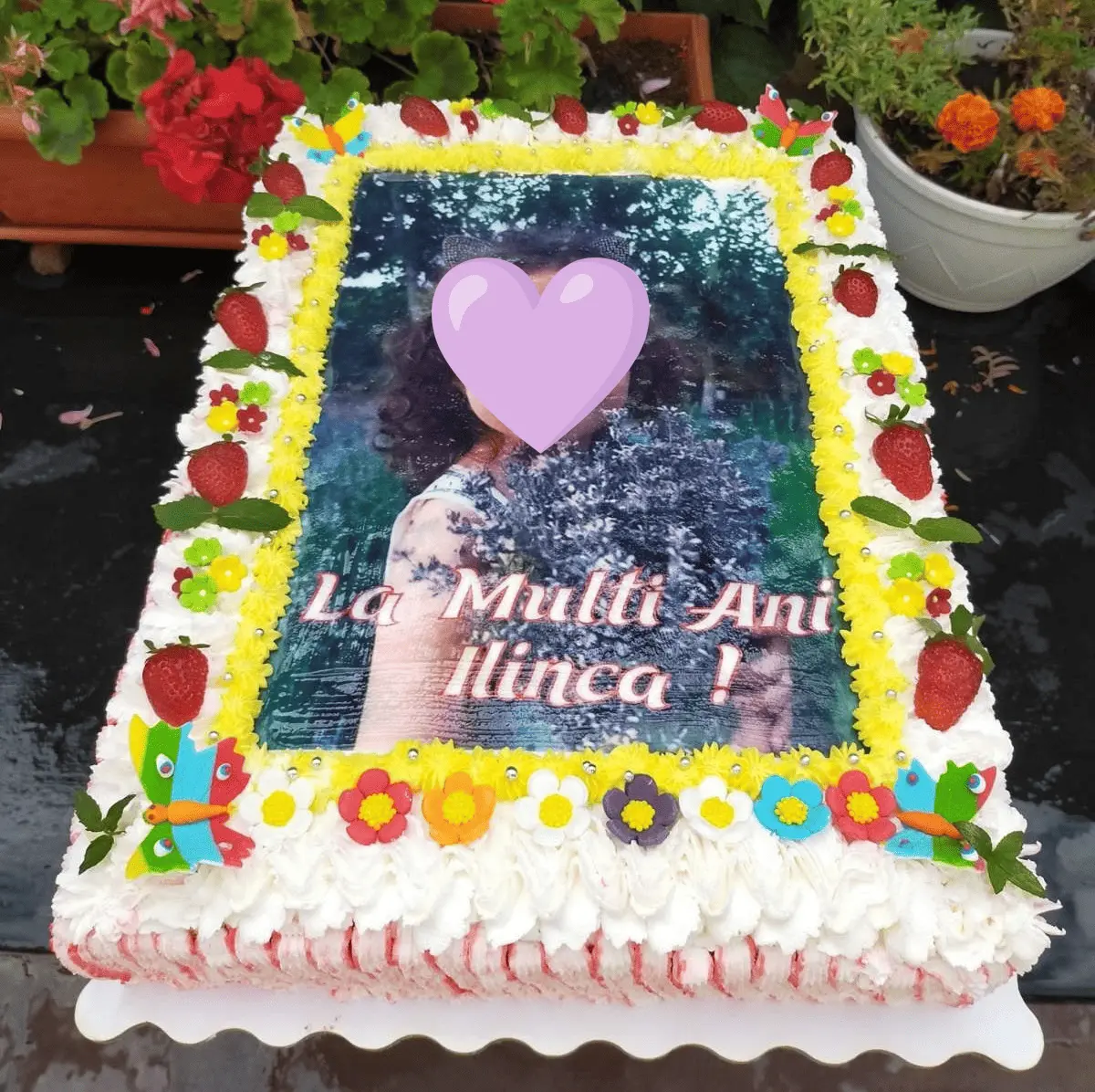 Tort cu imagine imprimată